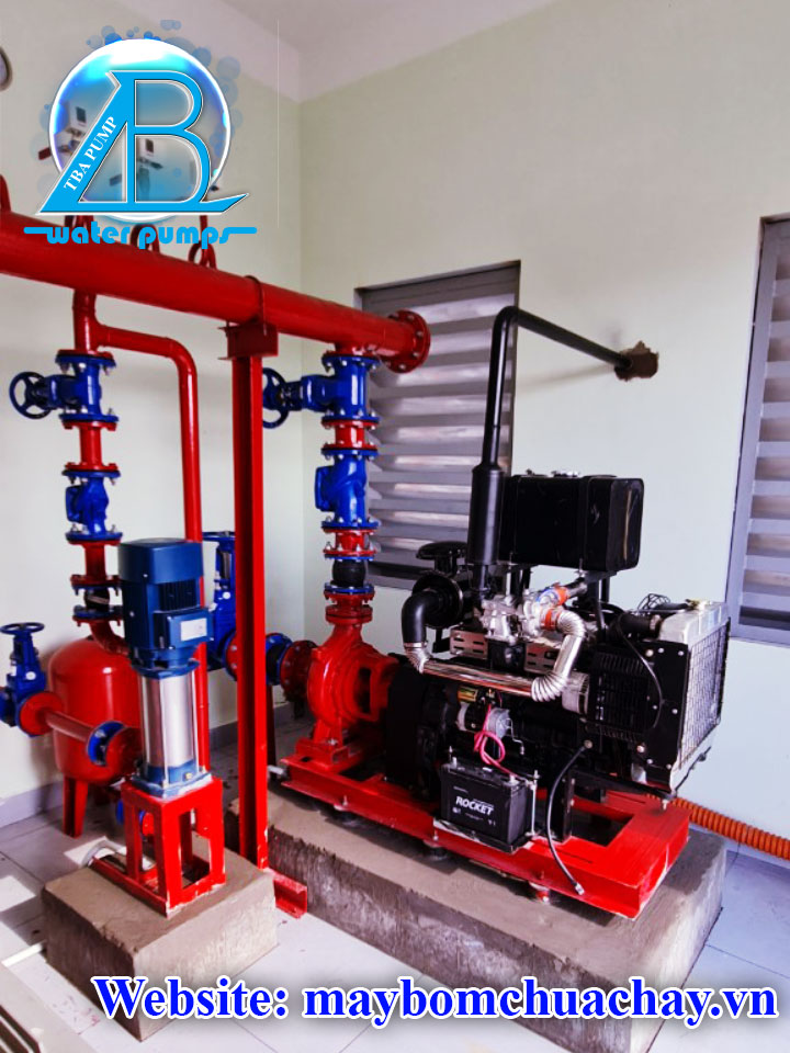 Lắp đặt máy bơm chữa cháy đúng cách